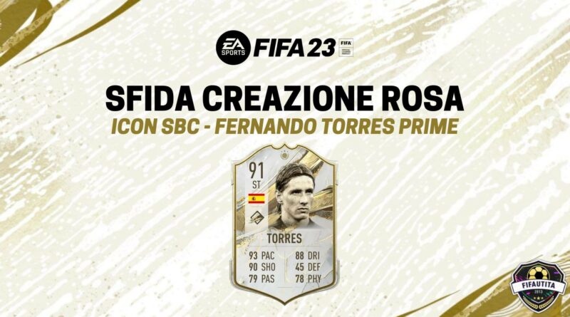 FIFA 23: Fernando Torres Icon Prime SBC