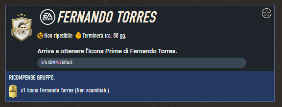 FIFA 23: requisiti SCR Fernando Torres Icona Prime