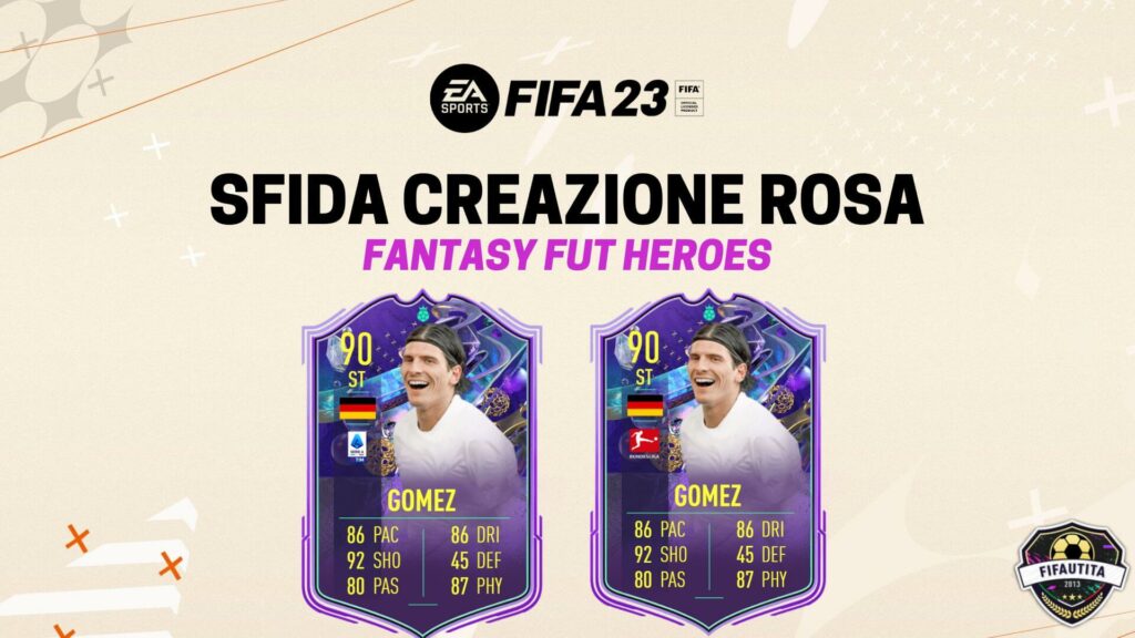 FIFA 23: Mario Gomez Fantasy FUT SBC