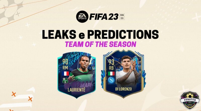 FIFA 23: Leak e Predictions TOTS Serie A Tim