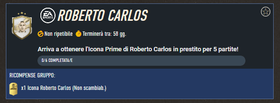 FIFA 23: requisiti SCR Roberto Carlos Icona Prime
