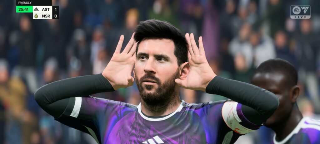 EA FC 24: Leo Messi game face