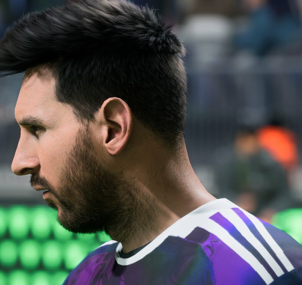EA FC 24: Lionel Messi game face scan